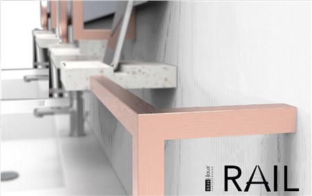 RAIL è un progetto di Arredo bagno ideato da Giovanna Talocci e Matco Pallocca per Stilhaus